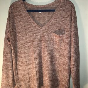 American Eagle waffle shirt